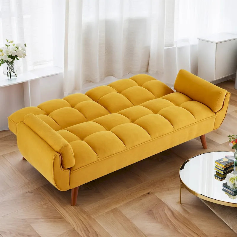 Canapé-lit de 75.39, canapé convertible avec coussins, causeuse pliable pour salon