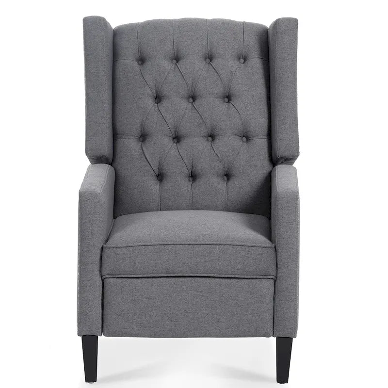 Fauteuil inclinable à oreilles manuel large - 34.45 x 27.16 x 40.55