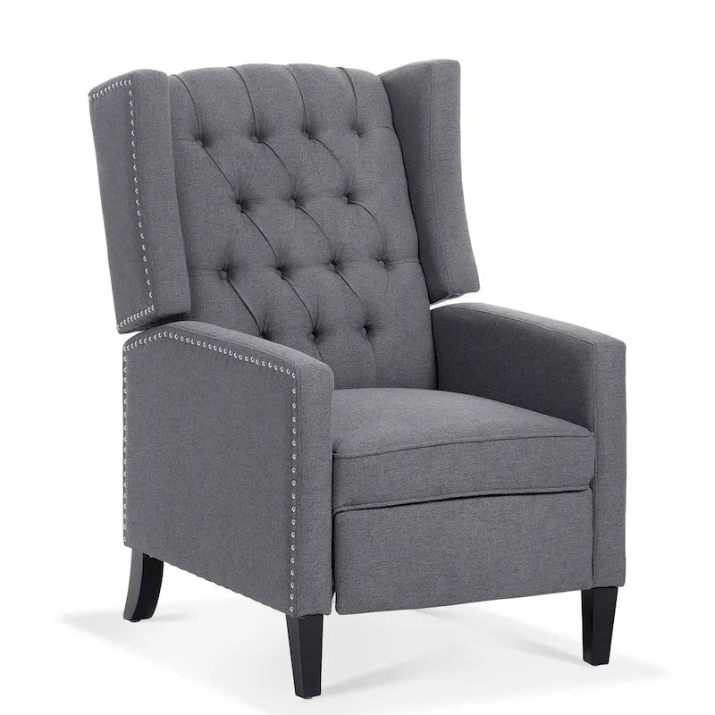 Fauteuil inclinable à oreilles manuel large - 34.45 x 27.16 x 40.55