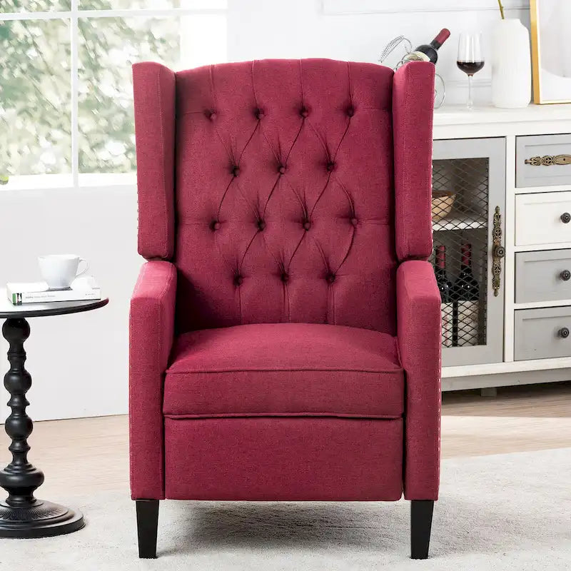 Fauteuil inclinable à oreilles manuel large - 34.45 x 27.16 x 40.55