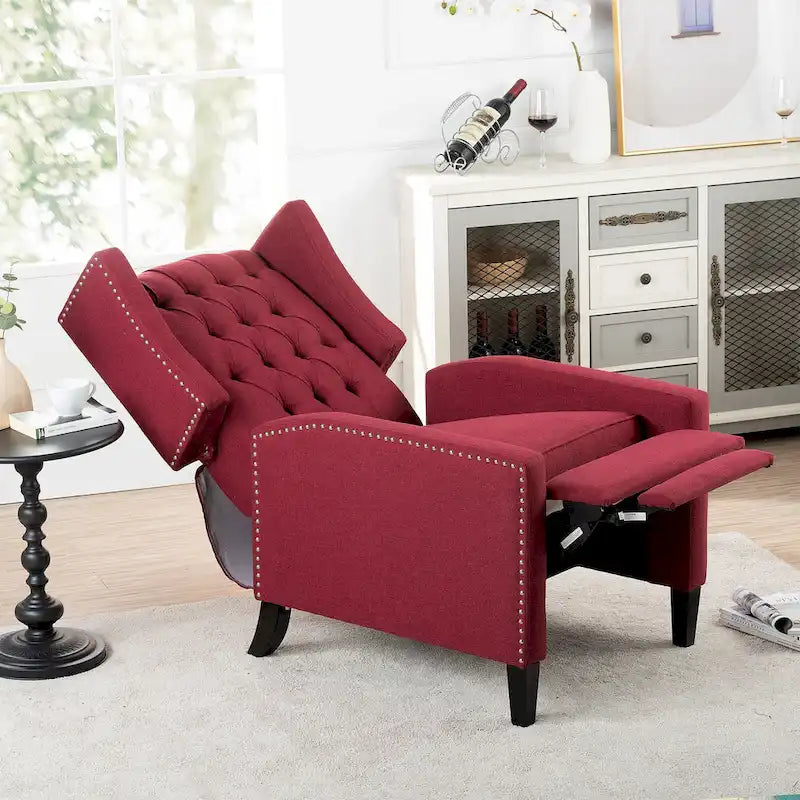 Fauteuil inclinable à oreilles manuel large - 34.45 x 27.16 x 40.55