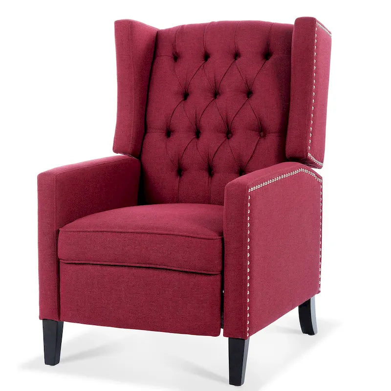 Fauteuil inclinable à oreilles manuel large - 34.45 x 27.16 x 40.55