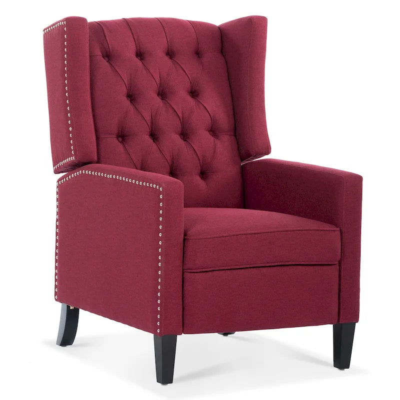 Fauteuil inclinable à oreilles manuel large - 34.45 x 27.16 x 40.55