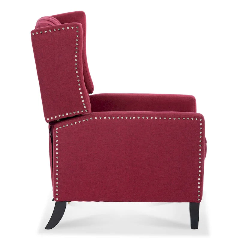 Fauteuil inclinable à oreilles manuel large - 34.45 x 27.16 x 40.55
