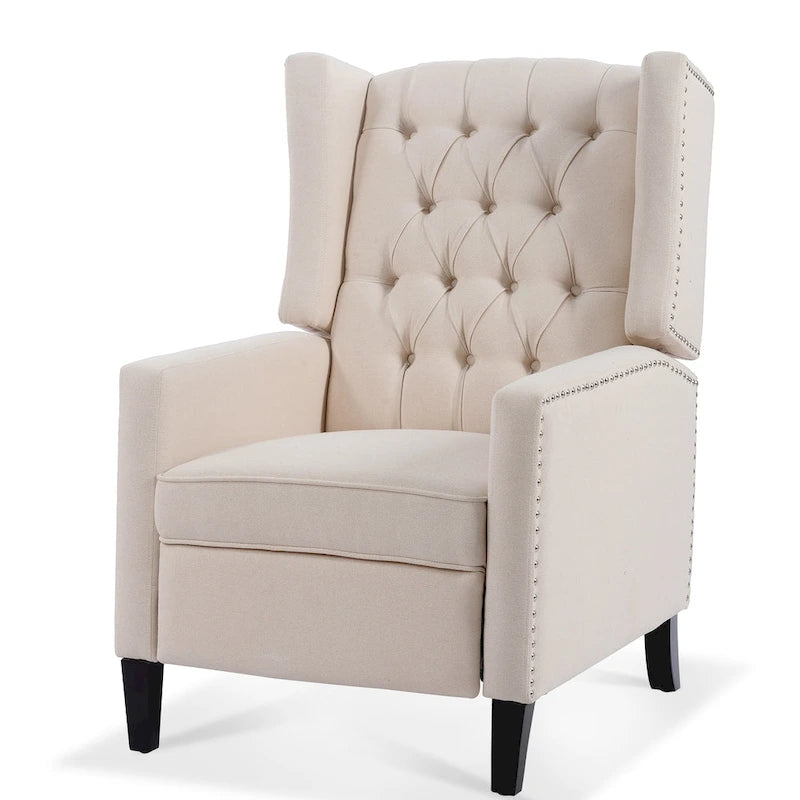 Fauteuil inclinable à oreilles manuel large - 34.45 x 27.16 x 40.55
