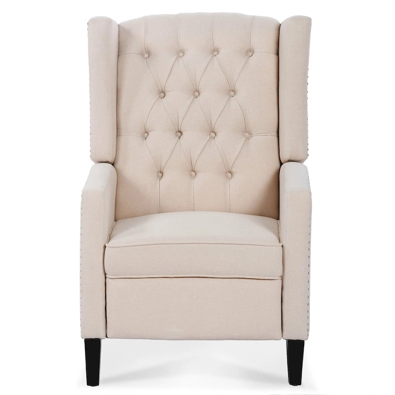 Fauteuil inclinable à oreilles manuel large - 34.45 x 27.16 x 40.55