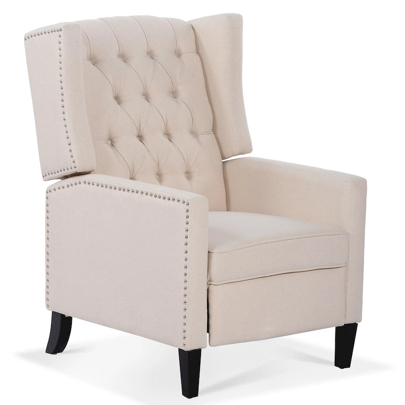 Fauteuil inclinable à oreilles manuel large - 34.45 x 27.16 x 40.55
