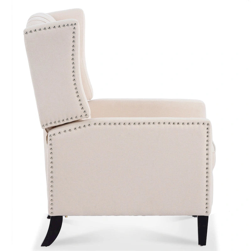 Fauteuil inclinable à oreilles manuel large - 34.45 x 27.16 x 40.55