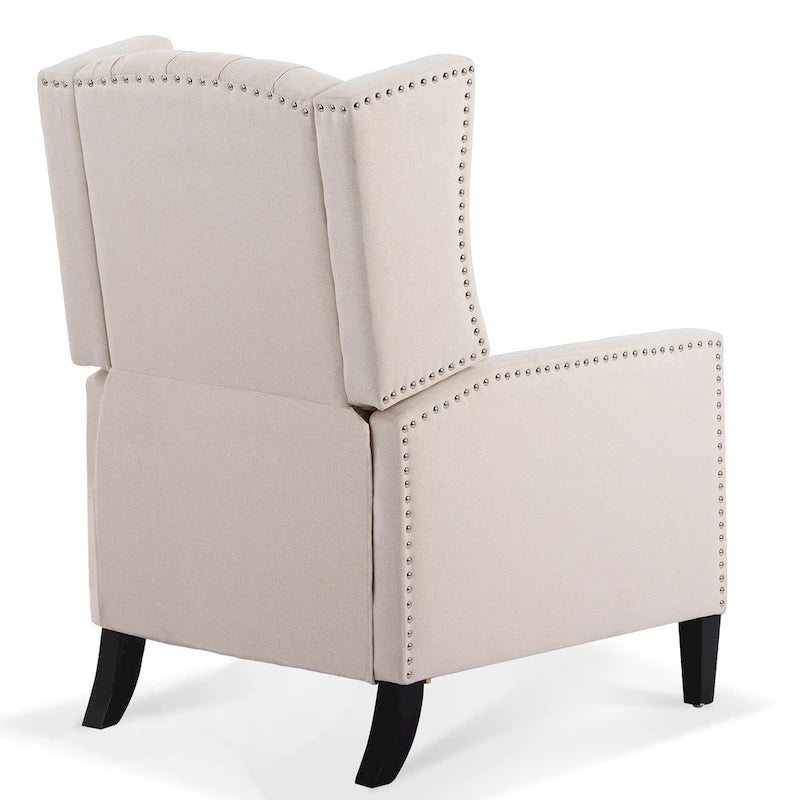 Fauteuil inclinable à oreilles manuel large - 34.45 x 27.16 x 40.55