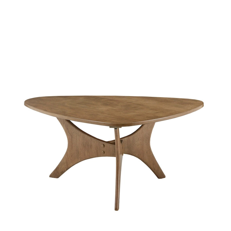 Dreieckiger Couchtisch aus Holz