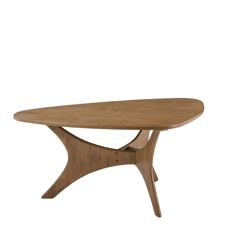Dreieckiger Couchtisch aus Holz