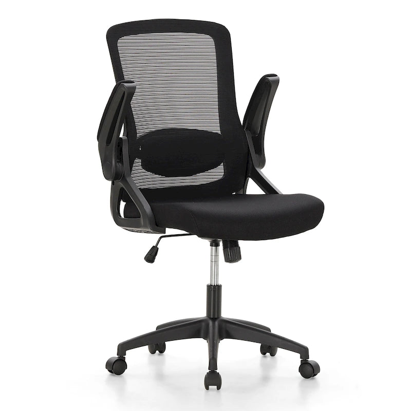 Silla ergonómica de escritorio para oficina con respaldo alto de malla, giratoria 360°, para computadora y ejecutivos