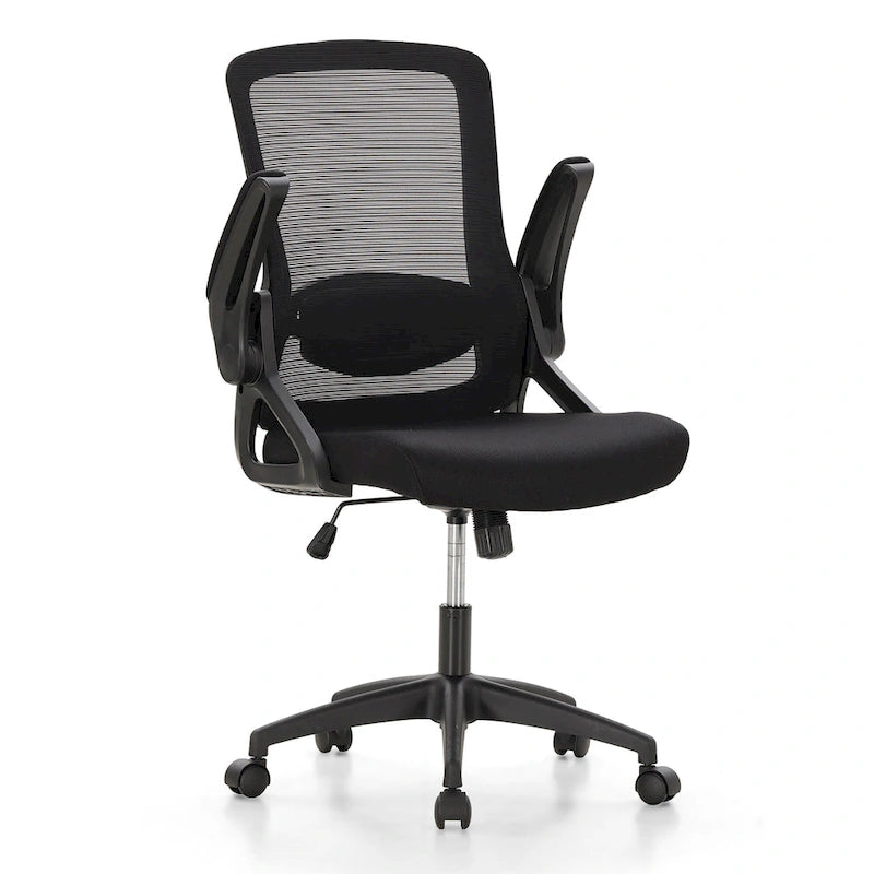 Silla ergonómica de escritorio para oficina con respaldo alto de malla, giratoria 360°, para computadora y ejecutivos
