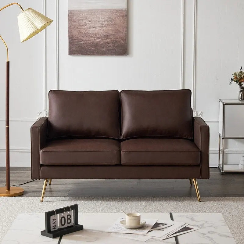 Modernes 56-Zoll-Zweisitzersofa