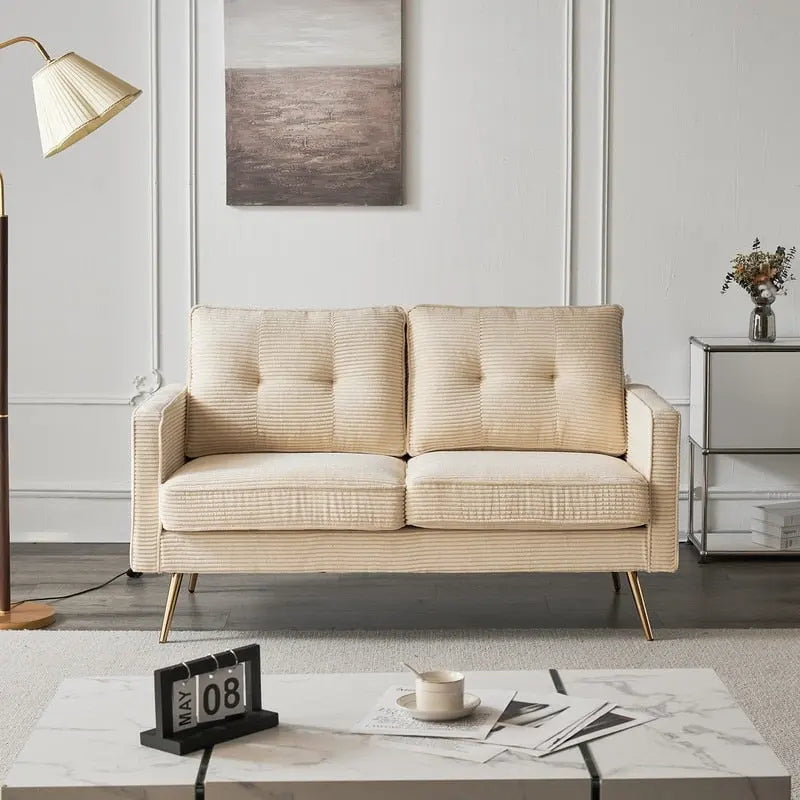 Modernes 56-Zoll-Zweisitzersofa