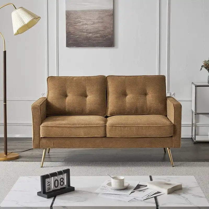 Modernes 56-Zoll-Zweisitzersofa