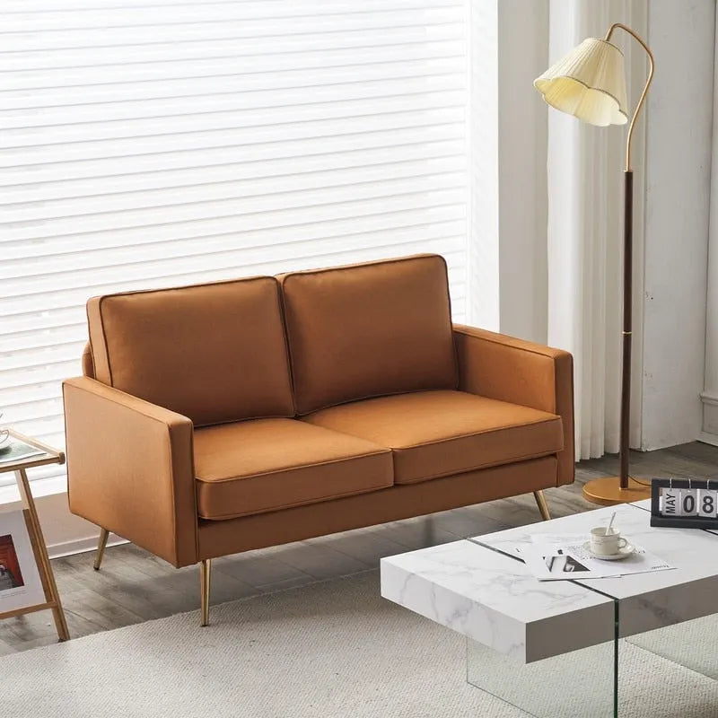 Modernes 56-Zoll-Zweisitzersofa