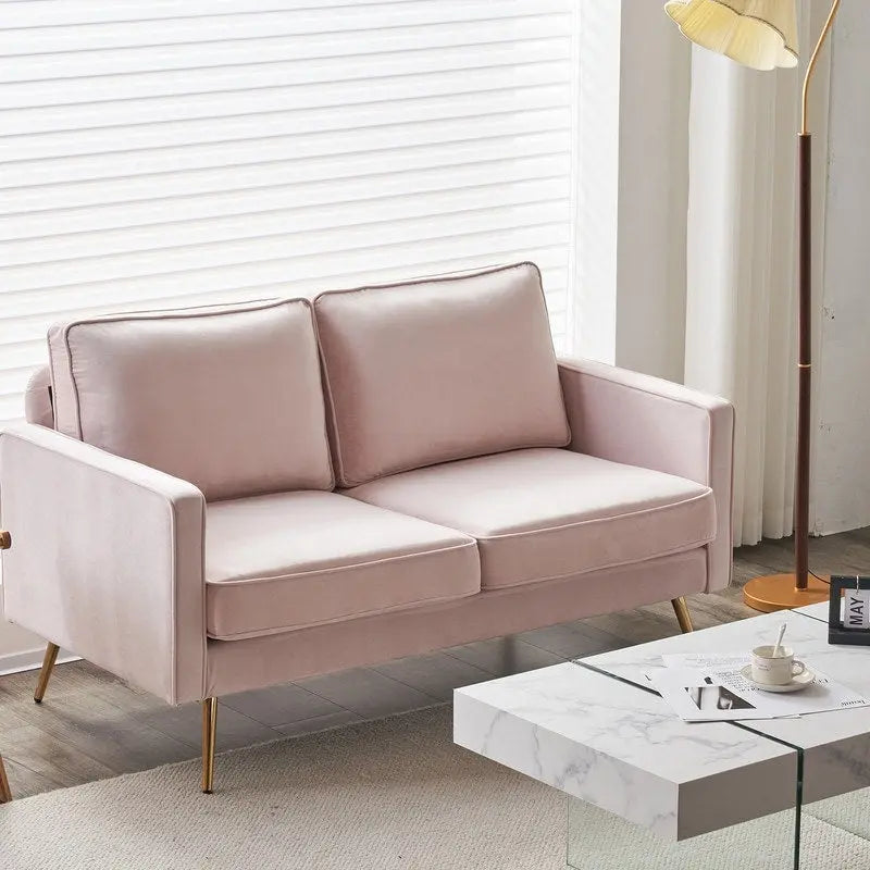 Modernes 56-Zoll-Zweisitzersofa