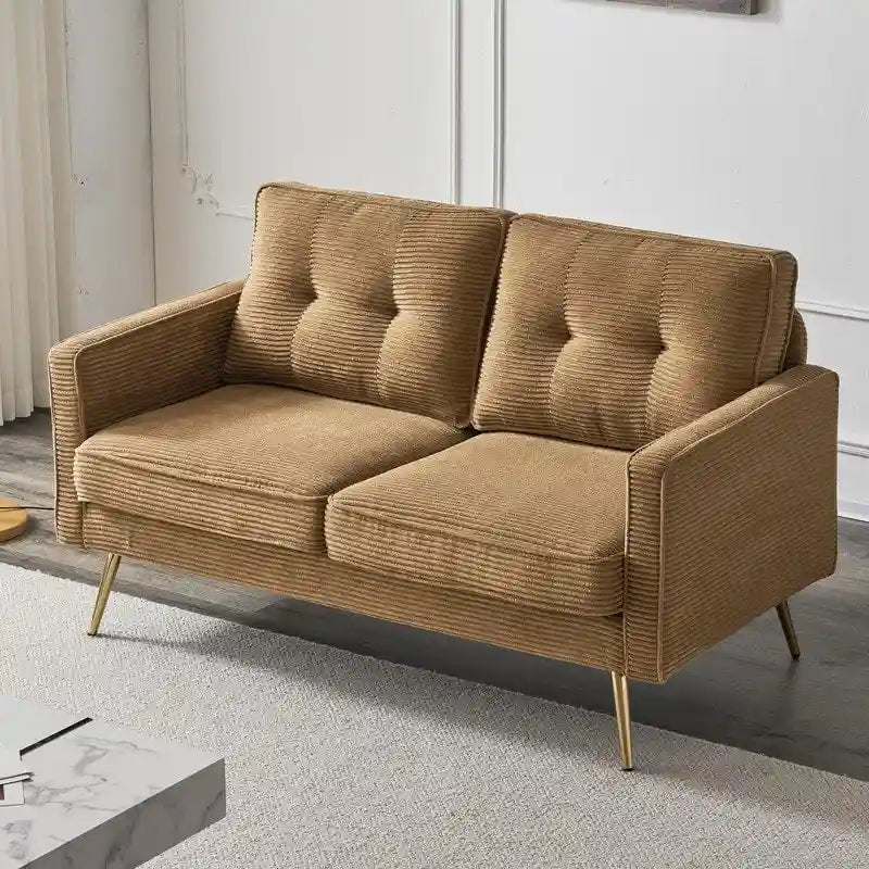 Modernes 56-Zoll-Zweisitzersofa