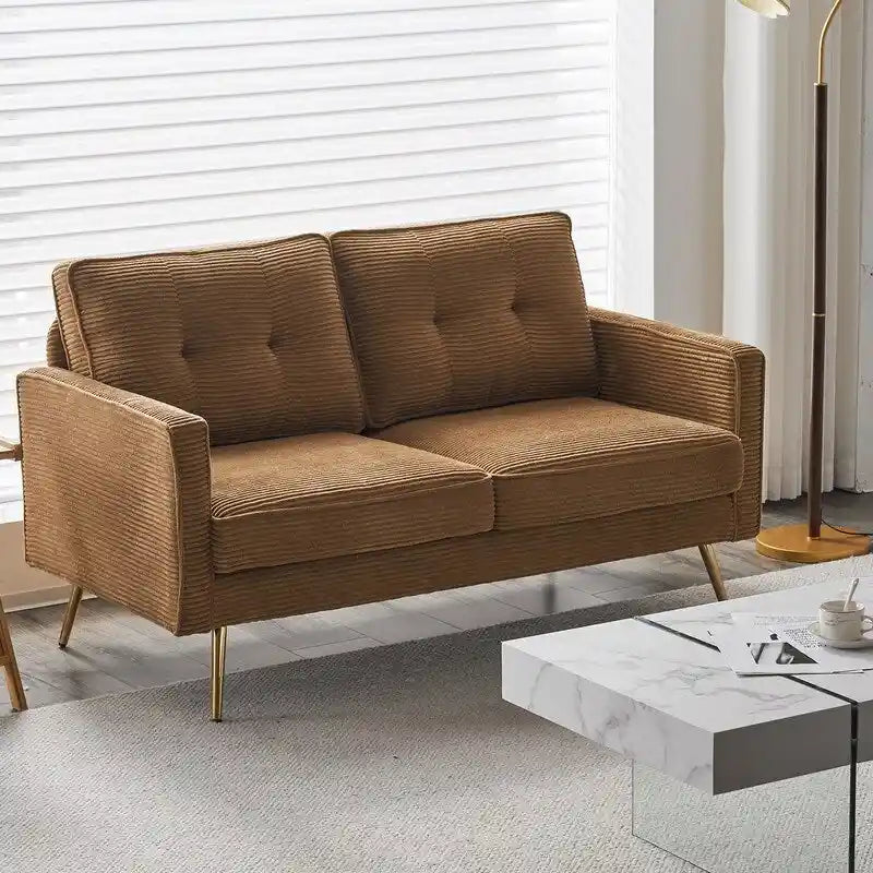 Modernes 56-Zoll-Zweisitzersofa