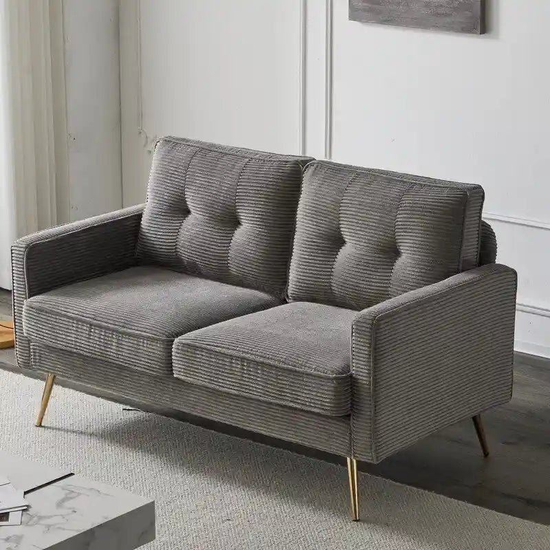 Modernes 56-Zoll-Zweisitzersofa