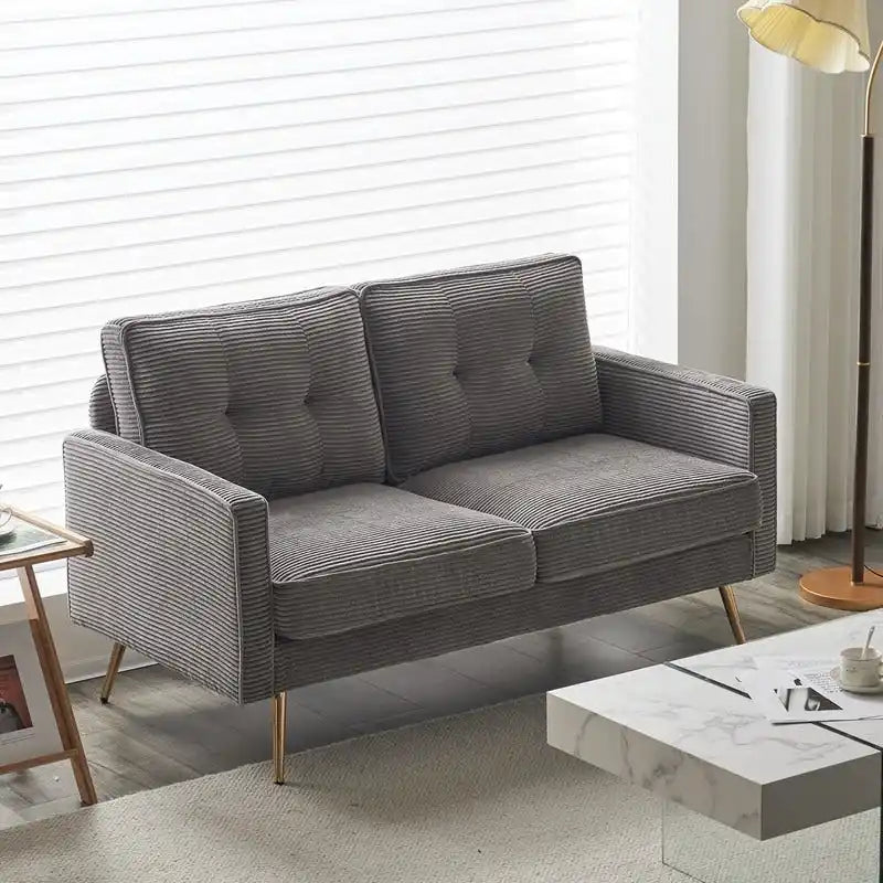 Modernes 56-Zoll-Zweisitzersofa