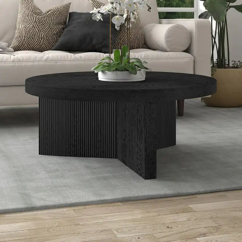 36 Zoll breiter runder Couchtisch - 36 Zoll breit
