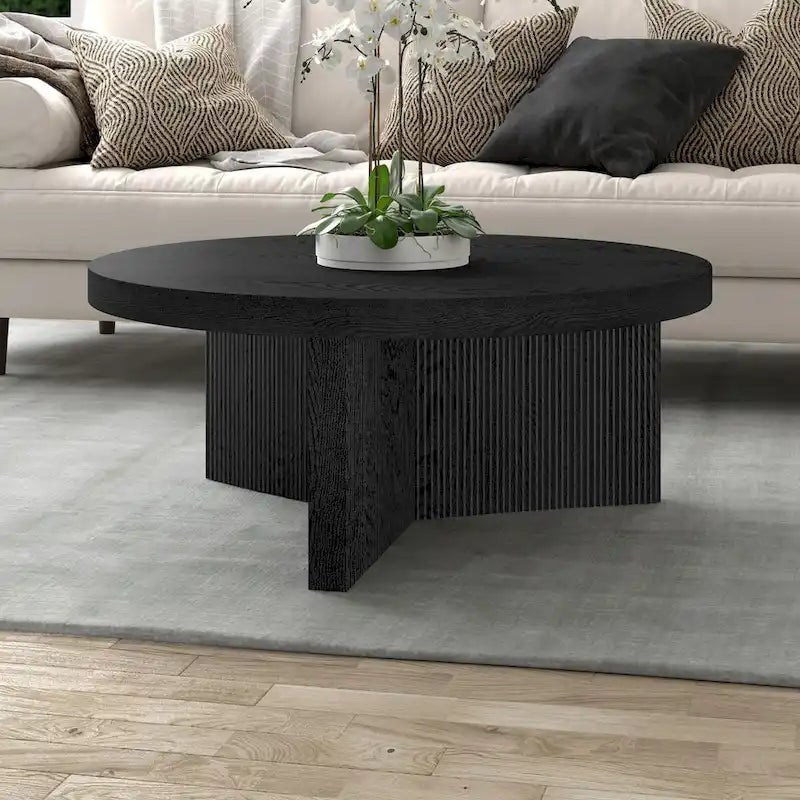 36 Zoll breiter runder Couchtisch - 36 Zoll breit
