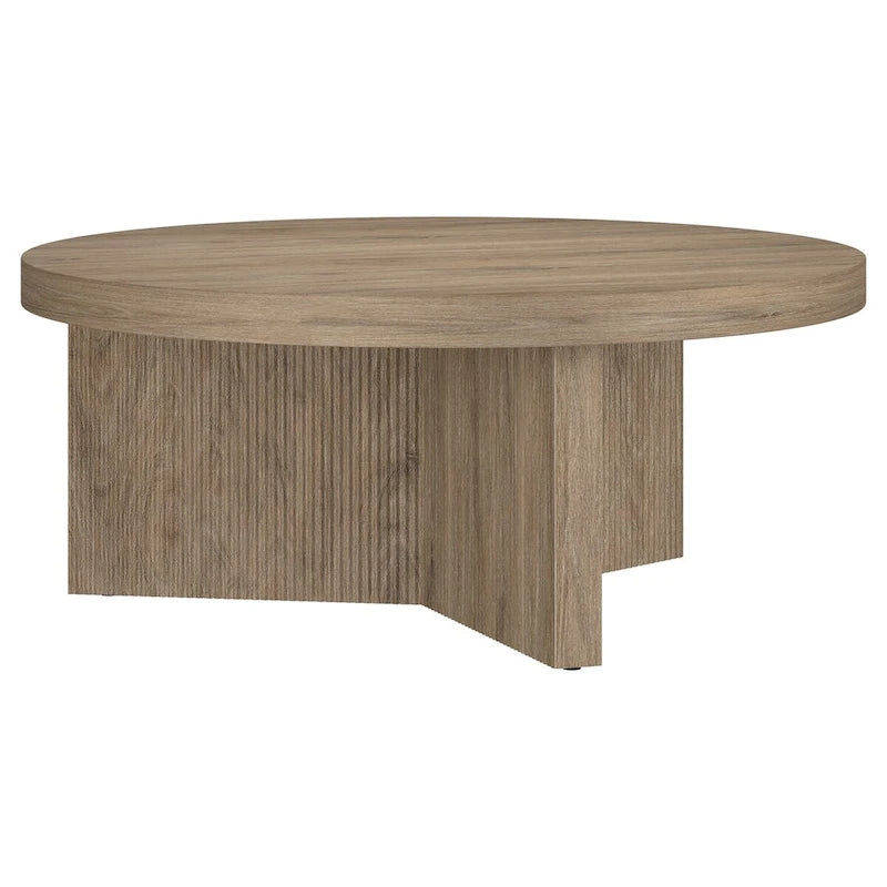 36 Zoll breiter runder Couchtisch - 36 Zoll breit