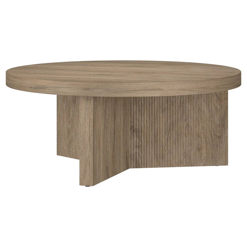 36 Zoll breiter runder Couchtisch - 36 Zoll breit