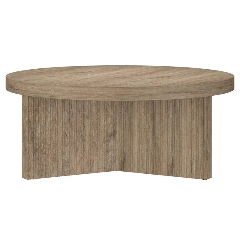 36 Zoll breiter runder Couchtisch - 36 Zoll breit