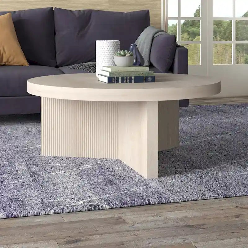 36 Zoll breiter runder Couchtisch - 36 Zoll breit