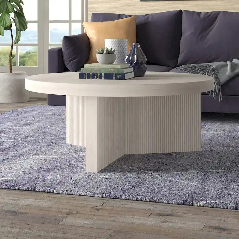 36 Zoll breiter runder Couchtisch - 36 Zoll breit